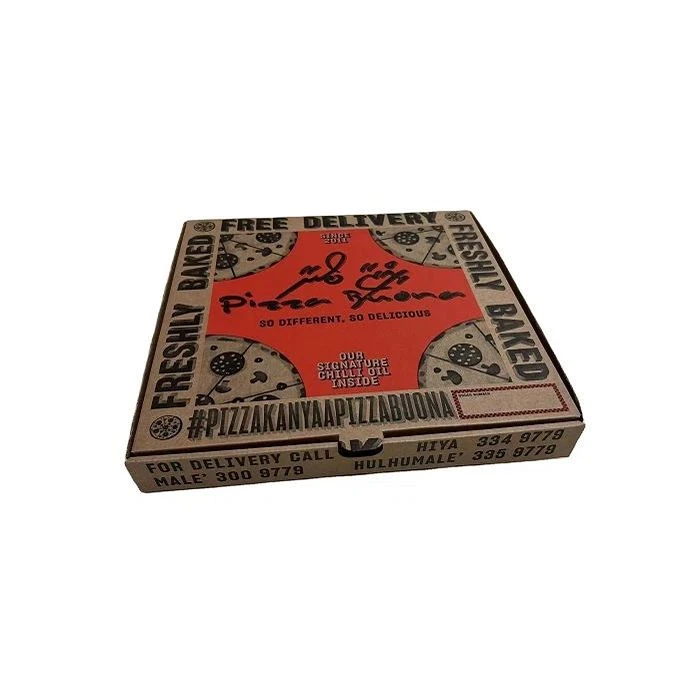 Kaxxa tal-Pizza Cardbarod Corrugated