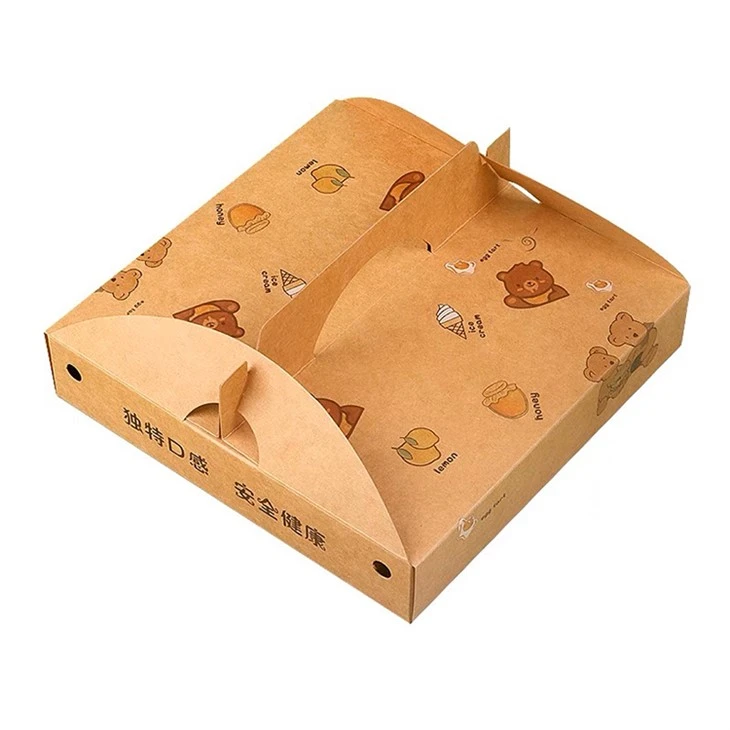 Kaxxa tal-Pizza Customizable Għall-Ippakkjar Takeout