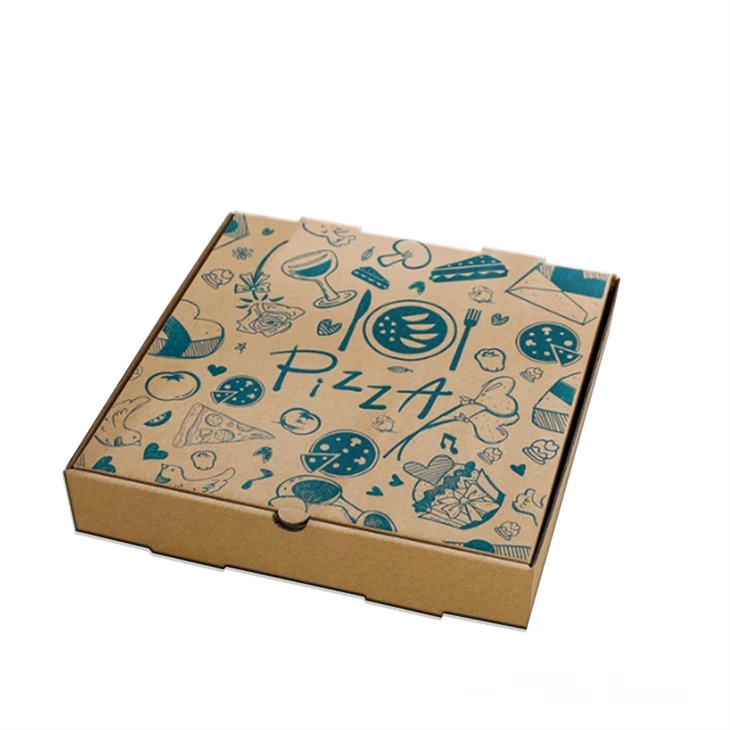 Kaxxa tal-Karta tal-Ippakkjar tal-Pizza Bil-Logo Custom