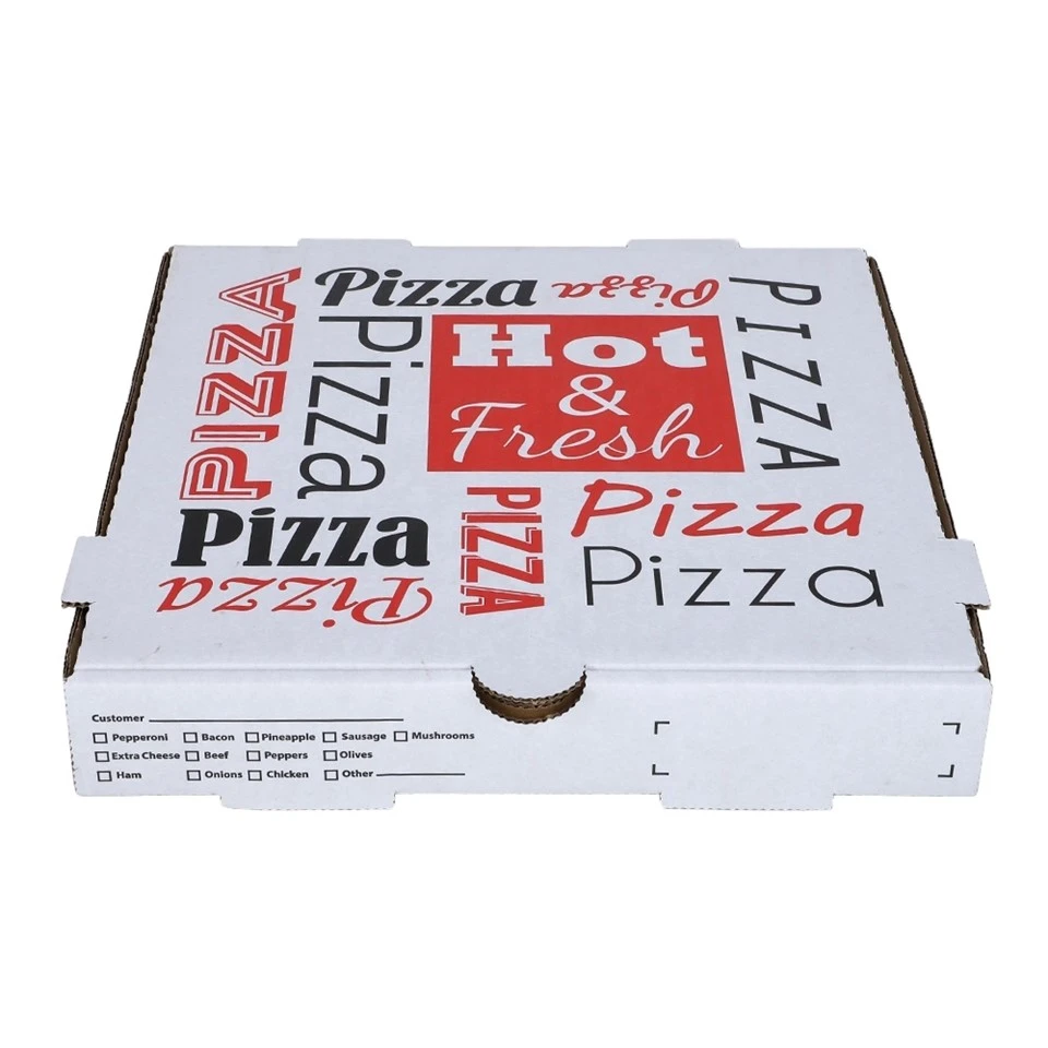 Kaxxa tal-Pizza tal-Kunsinna Korrugata li tista 'terġa' tintuża li tista 'tinġarr