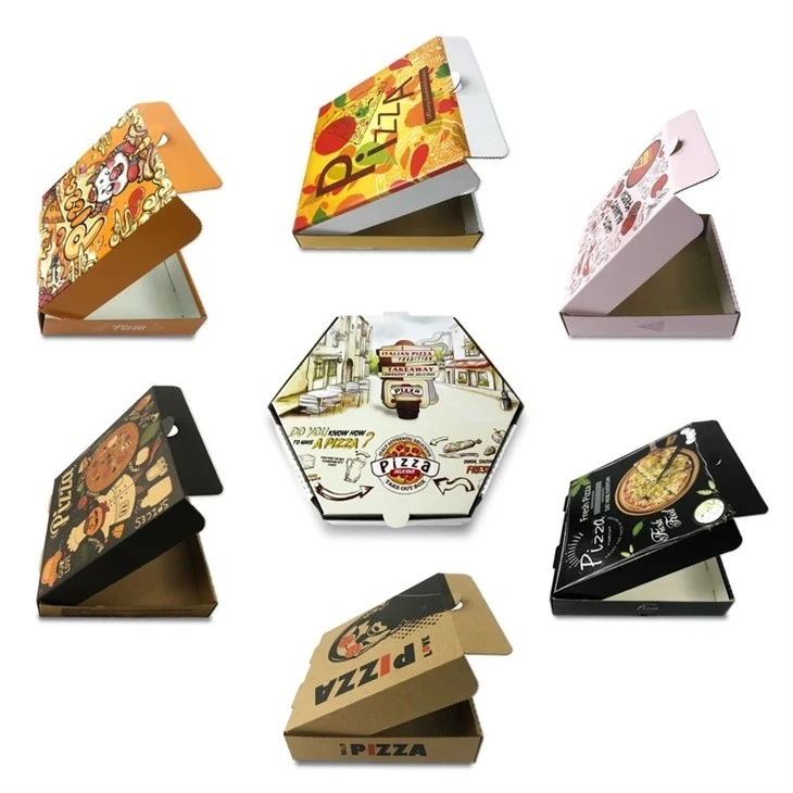 Kaxxa tal-Pizza mlewna tal-Kartun Riċiklabbli
