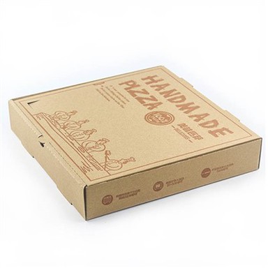 Kaxxa tal-Pizza Lussu Corrugated Logo tad-Dwana tal-Grad tal-Ikel