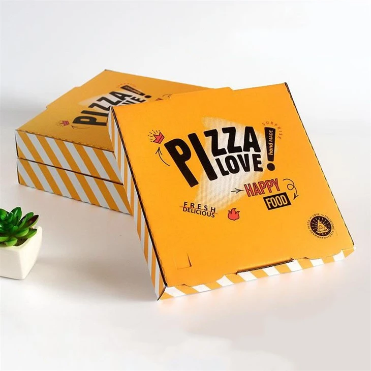 Kaxxi tal-Pizza stampati tad-disinn tad-dwana tal-fornitur