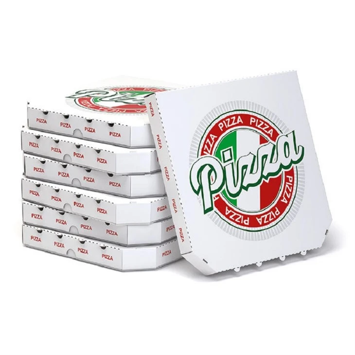 Kaxxi tal-Pizza stampati tad-disinn tad-dwana tal-fornitur